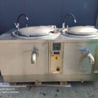 ELECTRIC BOILING BOILER 160L - double with a stirrer